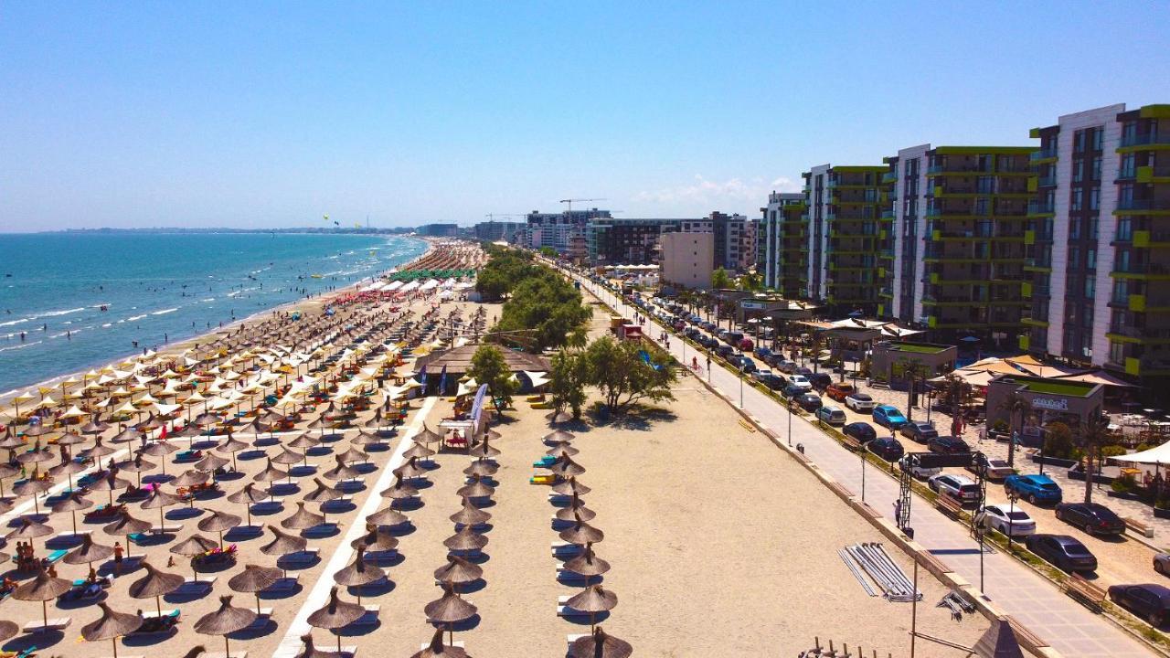 Bamboo Sea View Apartment - Spa Pools Resort And Parking Mamaia Luaran gambar